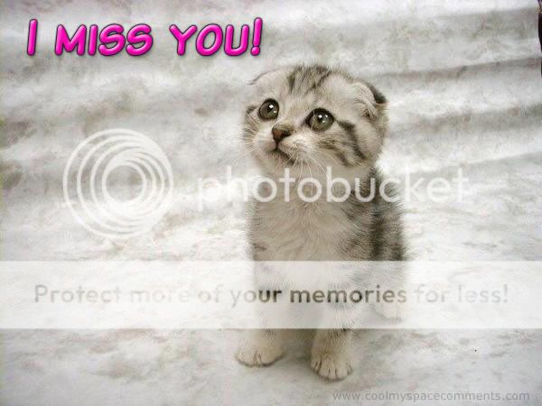 I miss you guys already. i miss you guys. I miss you guys already.