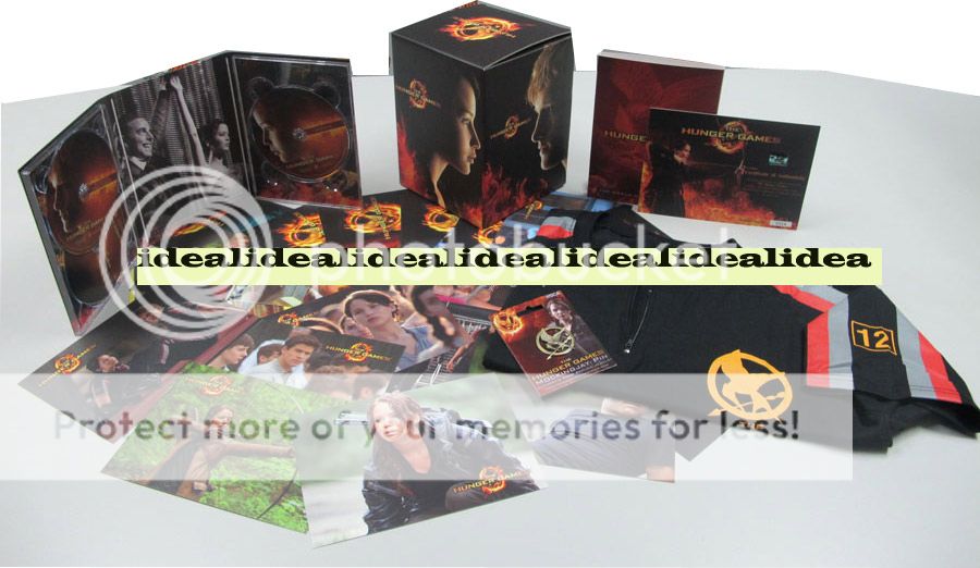 THE HUNGER GAMES DVD BOX SET 3 Disc Limit 500 sets Mockingjay Pin T